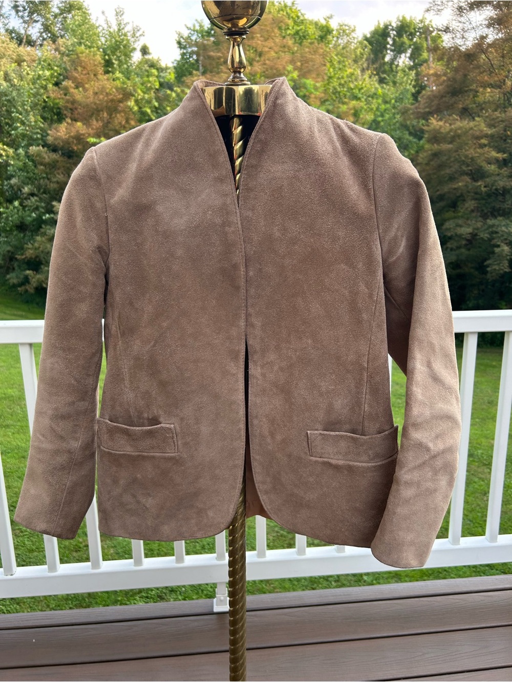 Vintage tan suede Jordache jacket